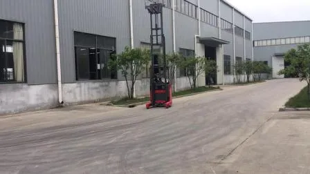 Drive in Rack 2 Ton Reach Warehouse Forklift Battery Electric Reach Truck Price