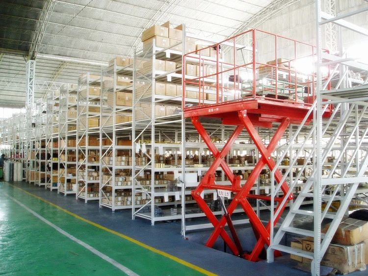 Warehouse Industrial Racking System Mezzanine Installation Structural Mezzanine Floors