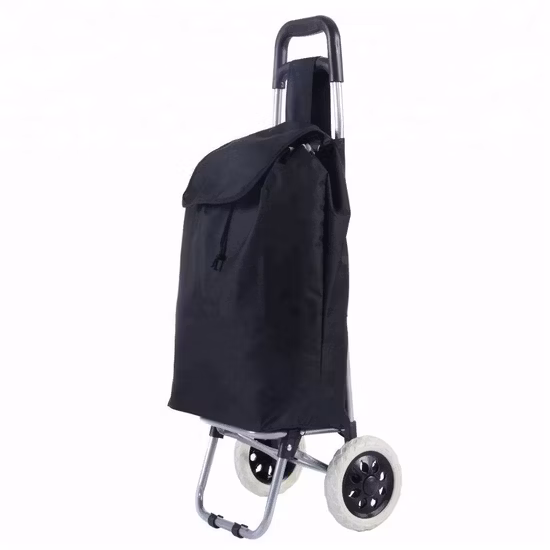 Neues Design, kundenspezifische faltbare Lebensmittel-Chivas-Einkaufs-Supermarkt-Trolley-Tasche, Gemüse-Einkaufs-Trolley-Tasche mit Rädern